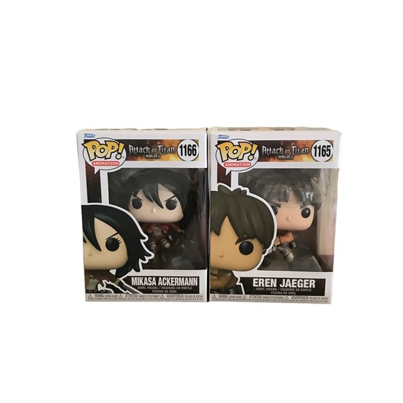Funko Other - Funko pop lot attack on titan bundle